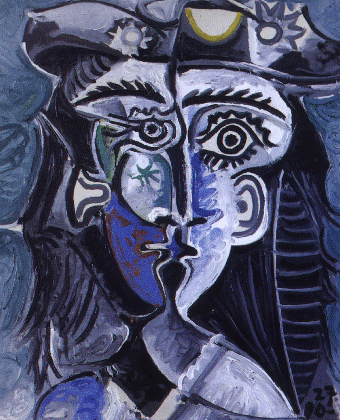 Pablo Picasso Oil Paintings Woman With Hat Surrealism